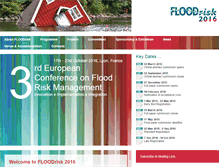 Tablet Screenshot of floodrisk2016.net